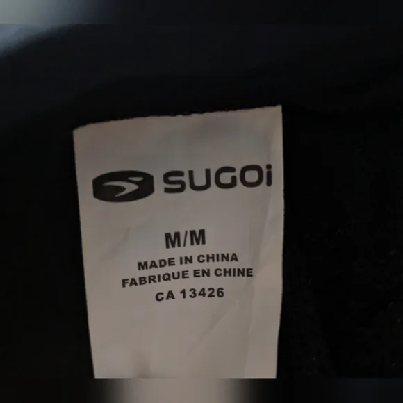 SUGOI Mens Pants Cargo Stretch Outdoor Hiking Cycling Nylon Black Sz M, Wide Leg - Picture 14 of 14